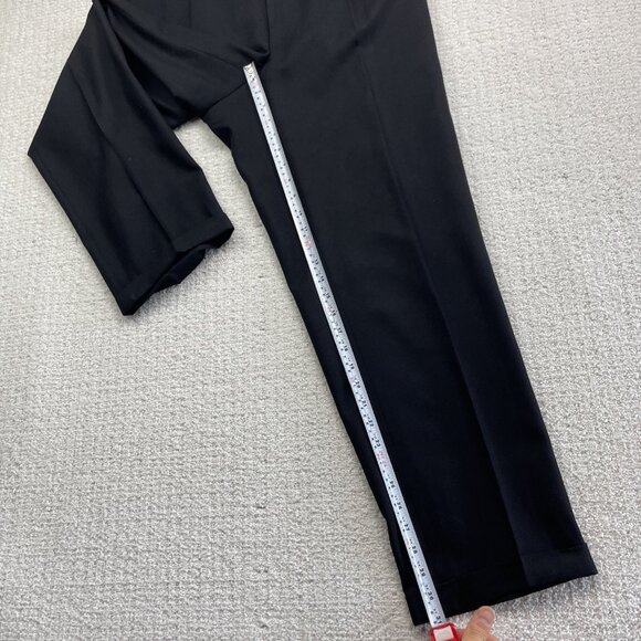 Canali Super 120s 100% Wool Men's 2-Piece Suit Jacket / Pants Black / Blue 54 R - Picture 16 of 16